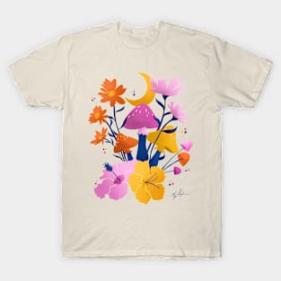 Floral Fungi T-Shirt